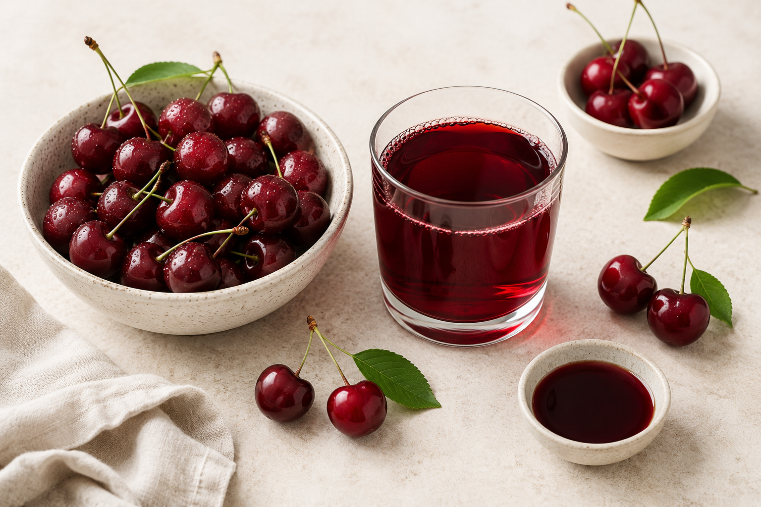 What are the different types of Cherry Juice?