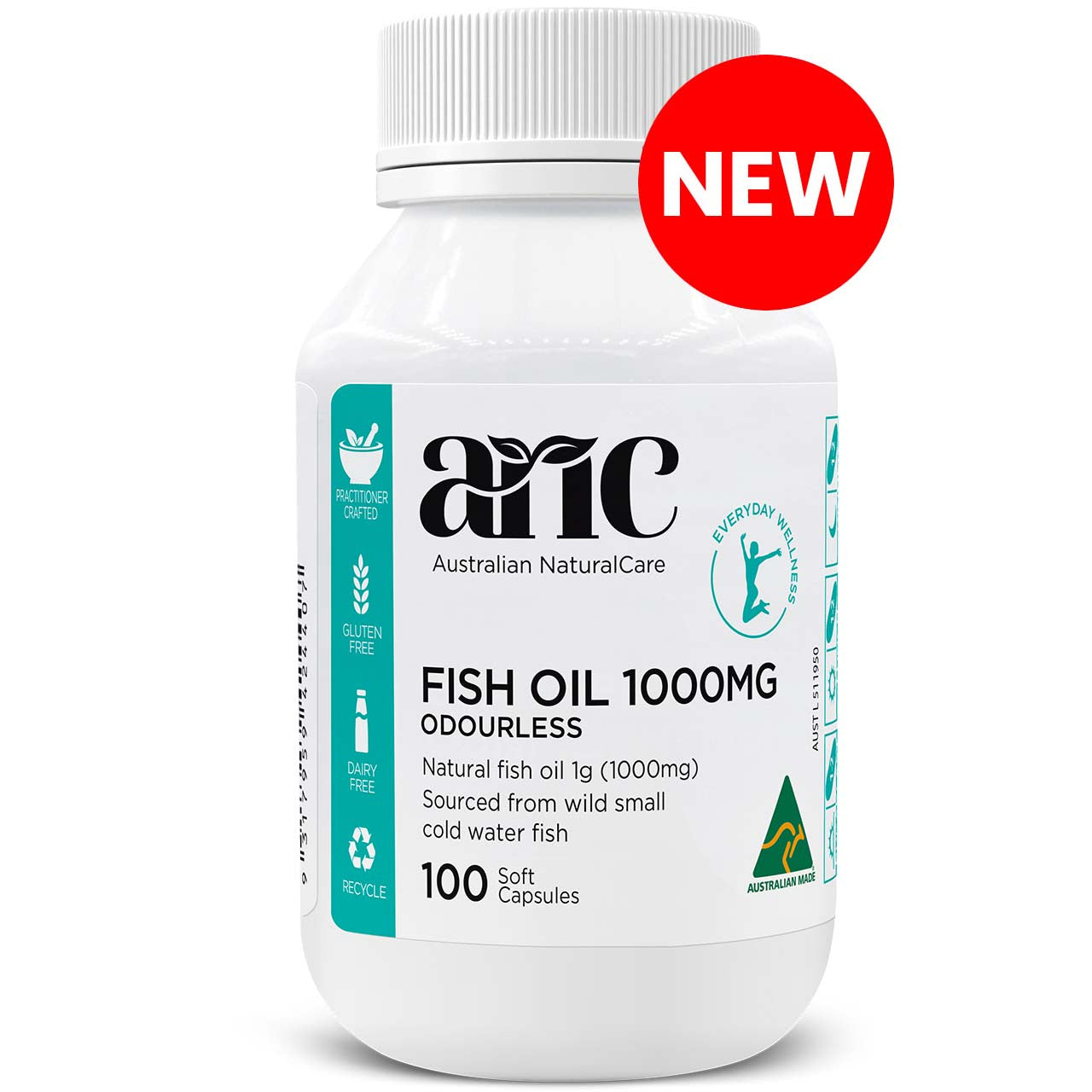 Fish Oil 1000mg Odourless