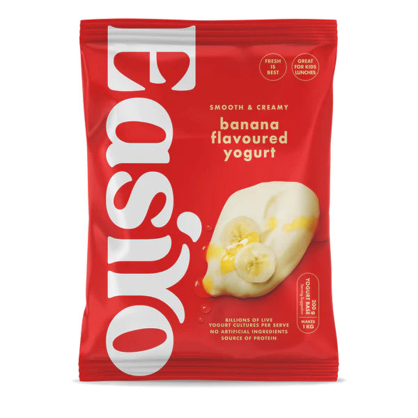 EasiYo Everyday Range Banana Yogurt Base 8 Pack