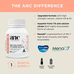 Australian NaturalCare Bio Calcium + Vitamin D3 & K2 60 tabs 