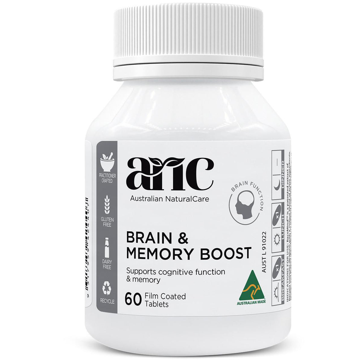 Boost Memory Product Brain & Memory Boost Supplement - 60 Tablets | ANC