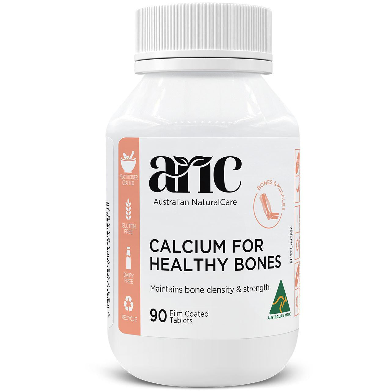 Australian NaturalCare Calcium for Healthy Bones 90 tabs 