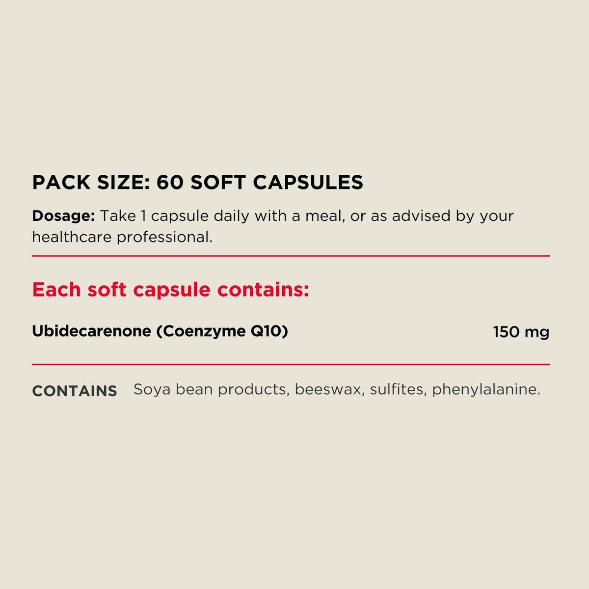 Australian NaturalCare CoQ10 150mg One-A-Day 60 caps 