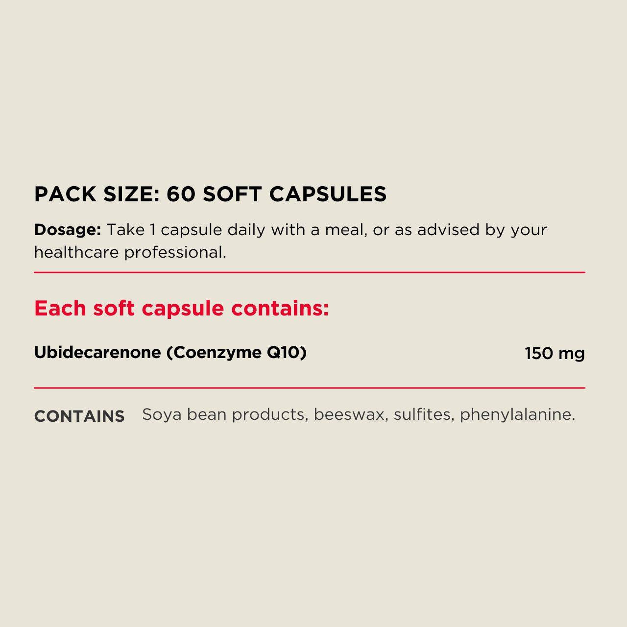 Australian NaturalCare CoQ10 150mg One-A-Day 60 caps 