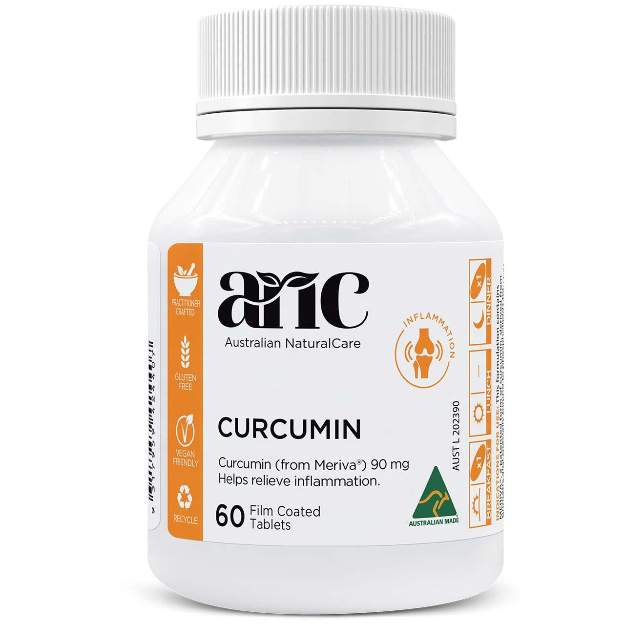 Australian NaturalCare Curcumin 60 tabs 