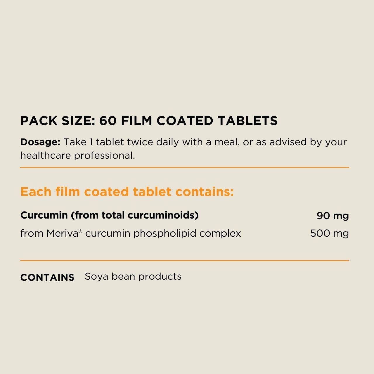 Australian NaturalCare Curcumin 60 tabs 