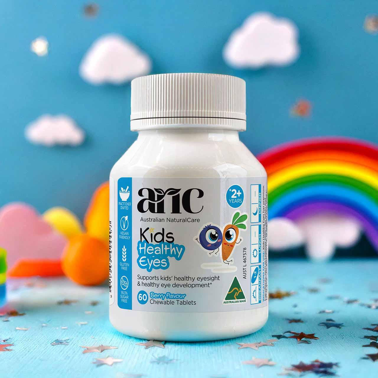 Australian NaturalCare Kids Healthy Eyes 60 tabs 