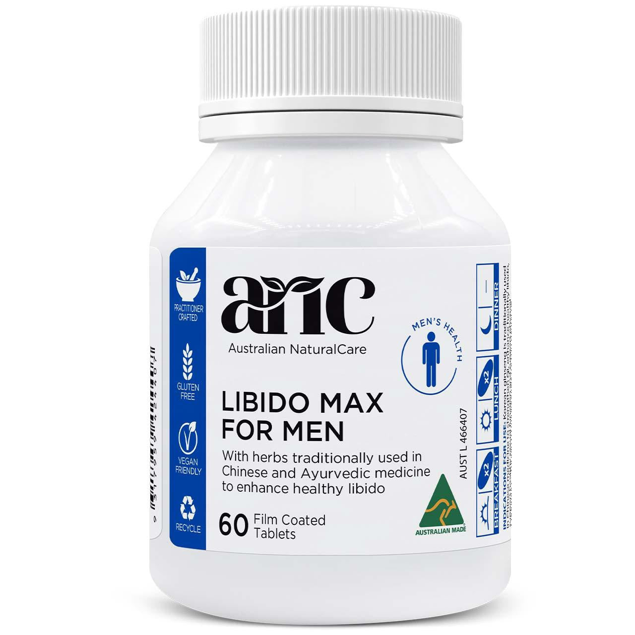 Australian NaturalCare Libido Max for Men 60 tabs 