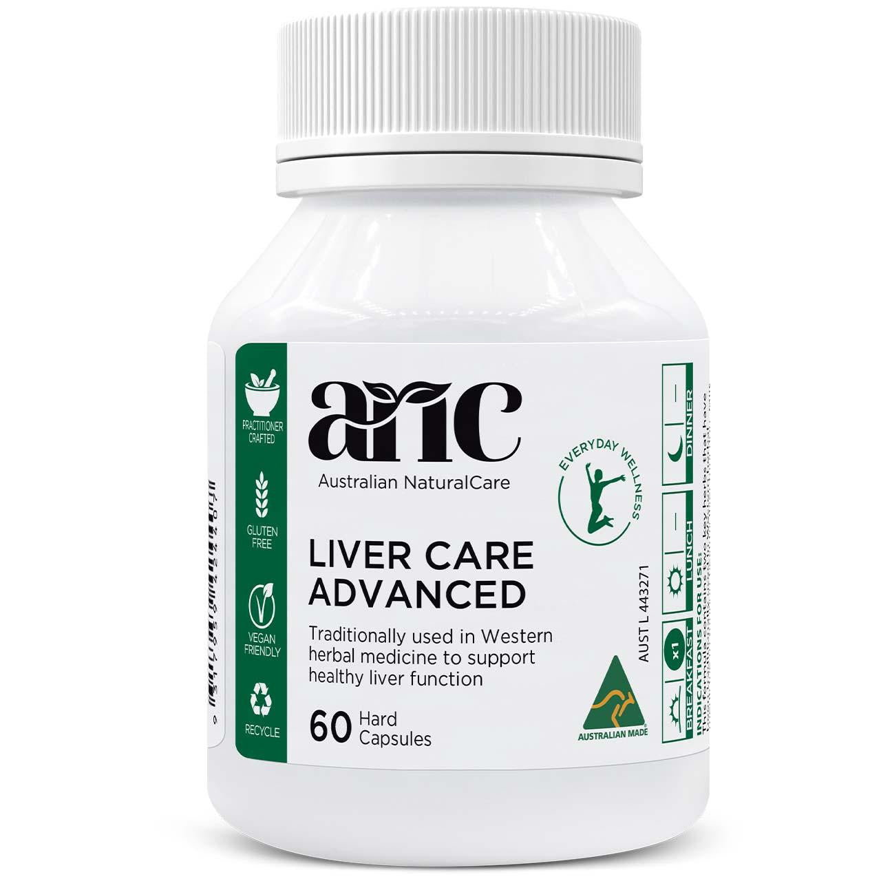 Australian NaturalCare Liver Care Advanced 60 caps 