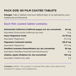 Australian NaturalCare Peaceful Sleep 60 tabs 