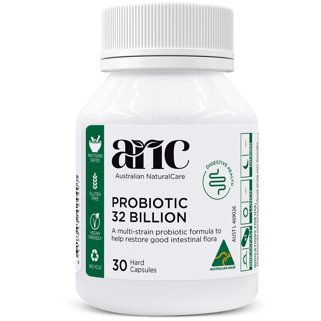 Australian NaturalCare Probiotic 32 Billion 30 caps 