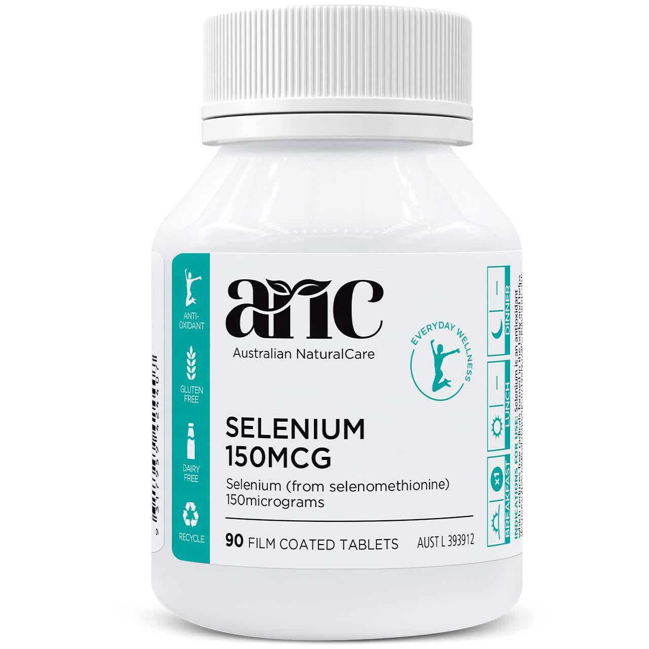 Selenium 150mcg Supplement - 90 Tablets | ANC
