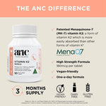 Australian NaturalCare Vitamin K2 180mcg 90 tabs 