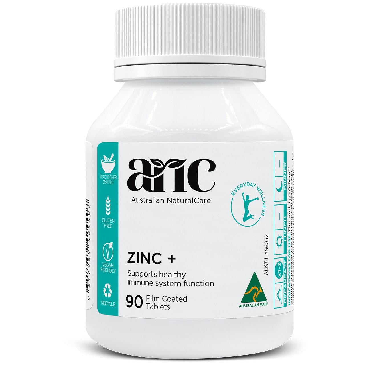 Australian NaturalCare Zinc + 90 tabs 